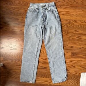 Pacsun High Rise Straight Jeans